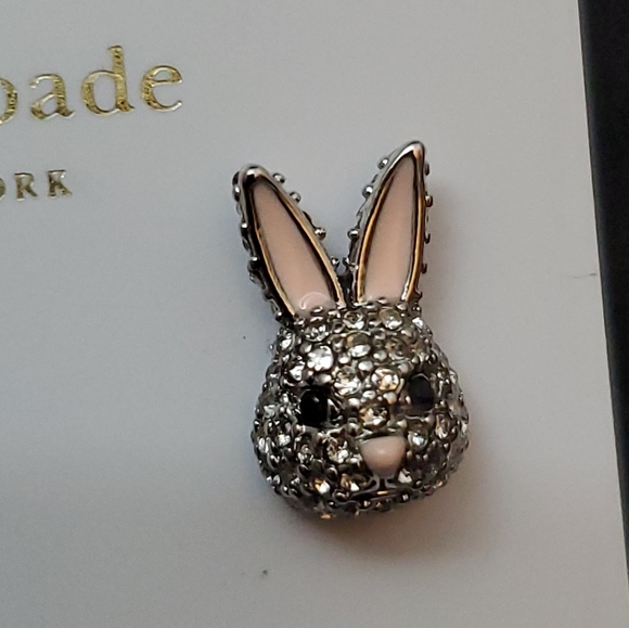 NWT Kate Spade Make Magic Bunny Stud Earrings - Picture 2 of 7